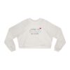 Therapy Is Cool Cropped Fleece Pullover - Image 2
