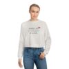 Therapy Is Cool Cropped Fleece Pullover