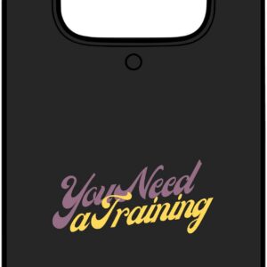 Grocery Bag — "You Need a Training" Reusable Tote (Retro Script, Heart Accent)
