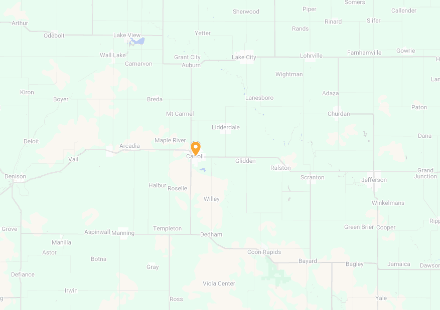 Carroll Map - All Locations