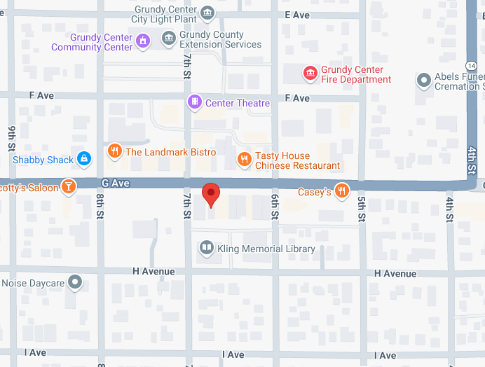 GrundyCenter_Map Map - All Locations