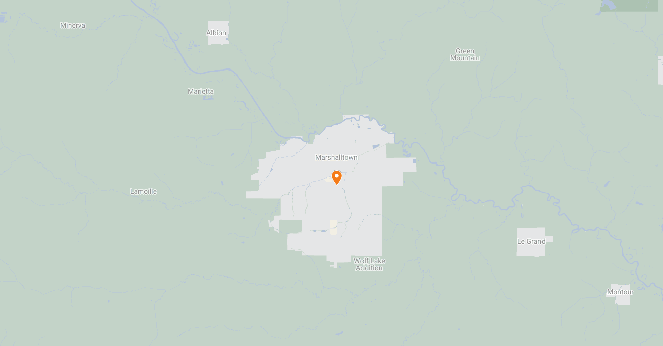 Marshalltown Map - All Locations